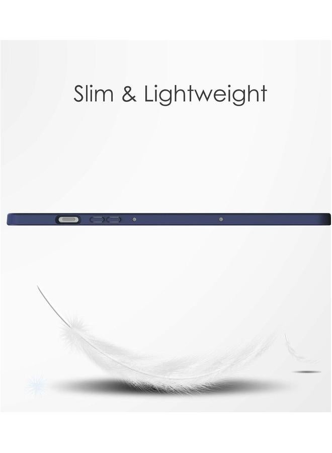 Hybrid Slim Case Compatible with Samsung Galaxy Tab S10 Plus/S10+ 12.4 Inch 2024 Pen Holder, Shockproof Cover Clear Transparent Back Shell, Auto Wake/Sleep - Image 2